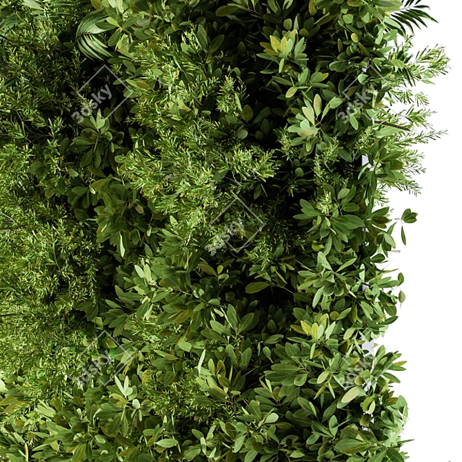 Vertical Garden Box - Outdoor Planting 3D model image 4