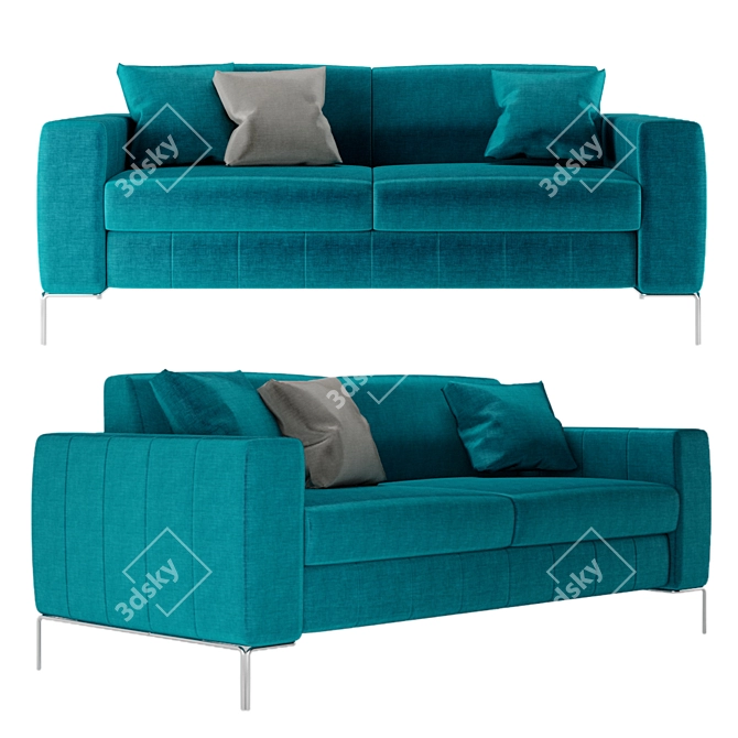 FELIS Nixon: The Perfect Sofa bed 3D model image 1