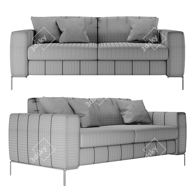 FELIS Nixon: The Perfect Sofa bed 3D model image 3