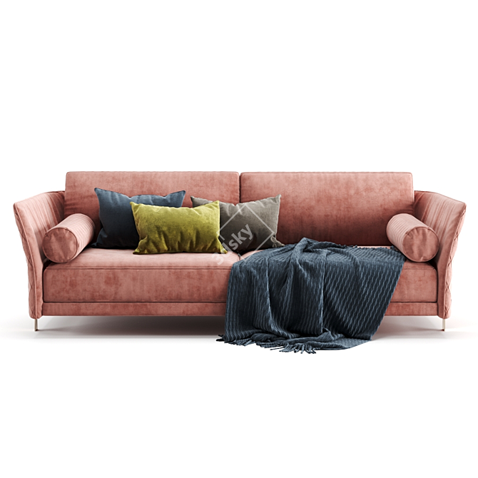 Luxury Comfort: Opera Cosmo Sofa 3D model image 1
