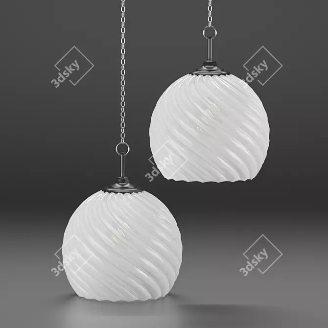 Elegant Chandeliers for Stunning Interiors 3D model image 2