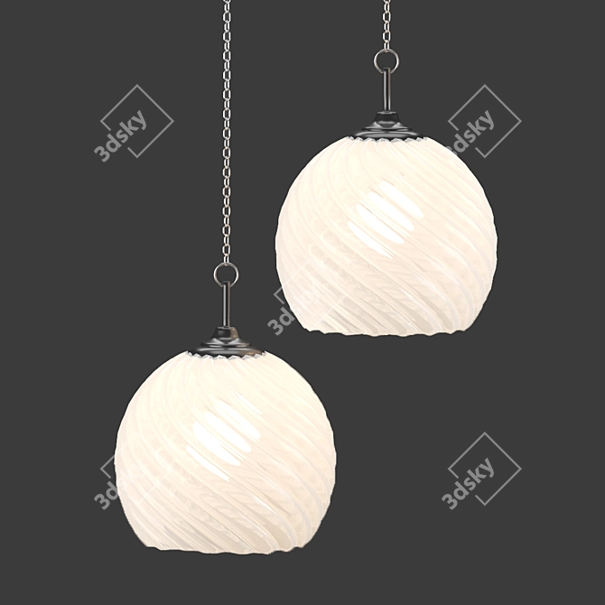 Elegant Chandeliers for Stunning Interiors 3D model image 7