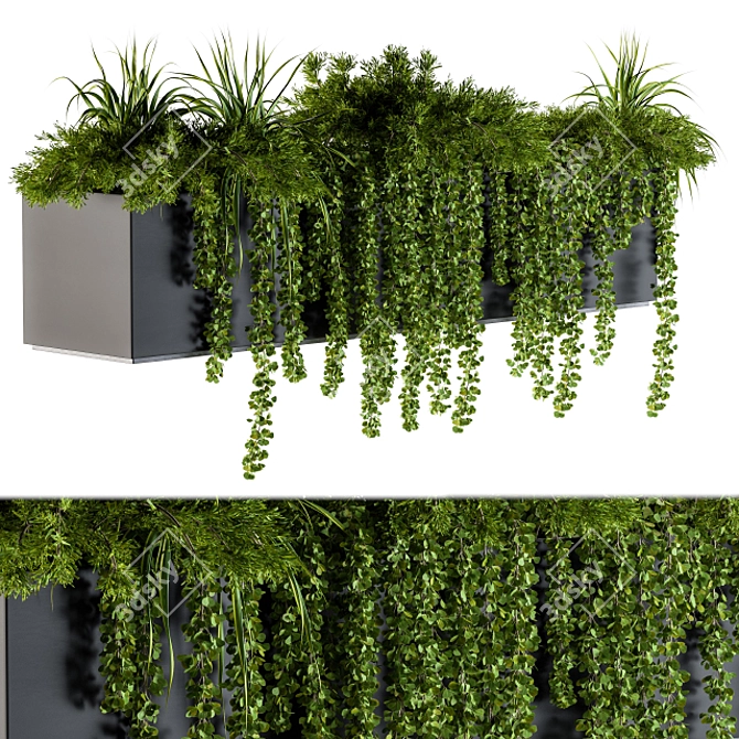 Outdoor Ivy Box Set - Set 62 3D model image 2