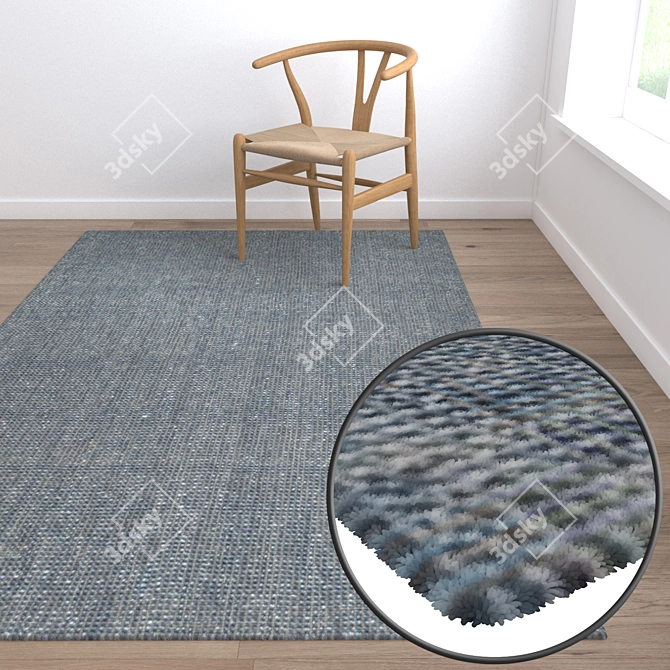 Luxury Carpet Set 3D model image 5