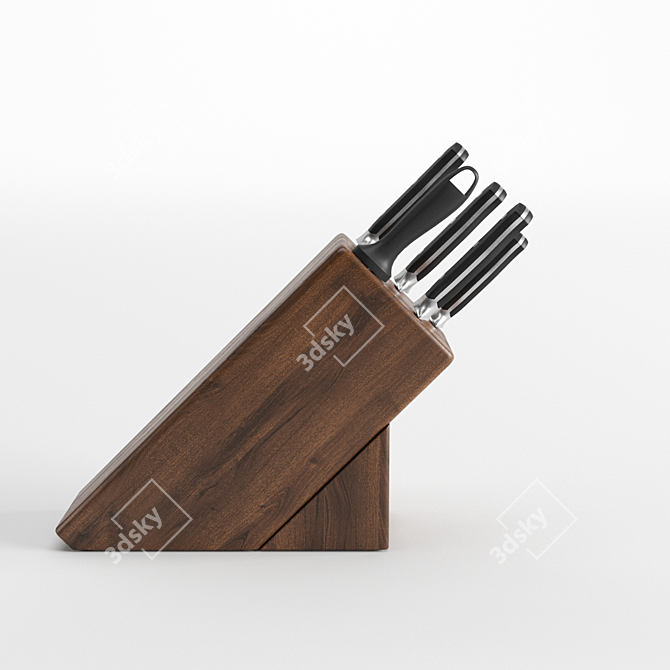 WMF Spitzenklasse Plus Knife Set 3D model image 3