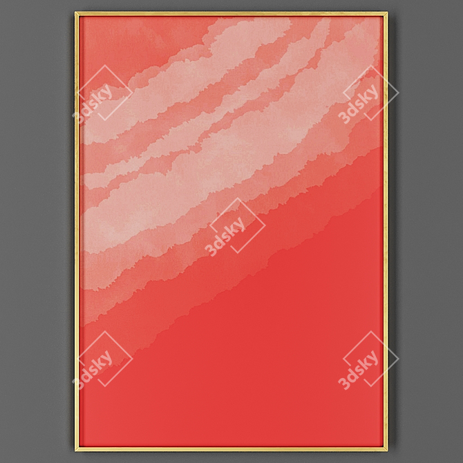 Elegant Frame for Pictures 3D model image 1