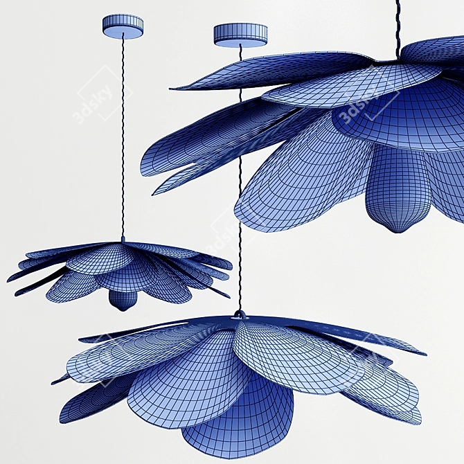 Cosmic Pendant Light: Modern Elegance 3D model image 4