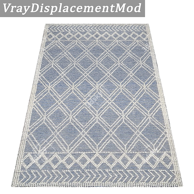 Luxury Carpet Set: High-Quality Textures and Varied Styles for All Perspectives 3D model image 3