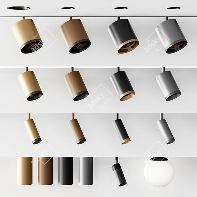 OlevLight: Stylish Lighting Solutions 3D model image 1