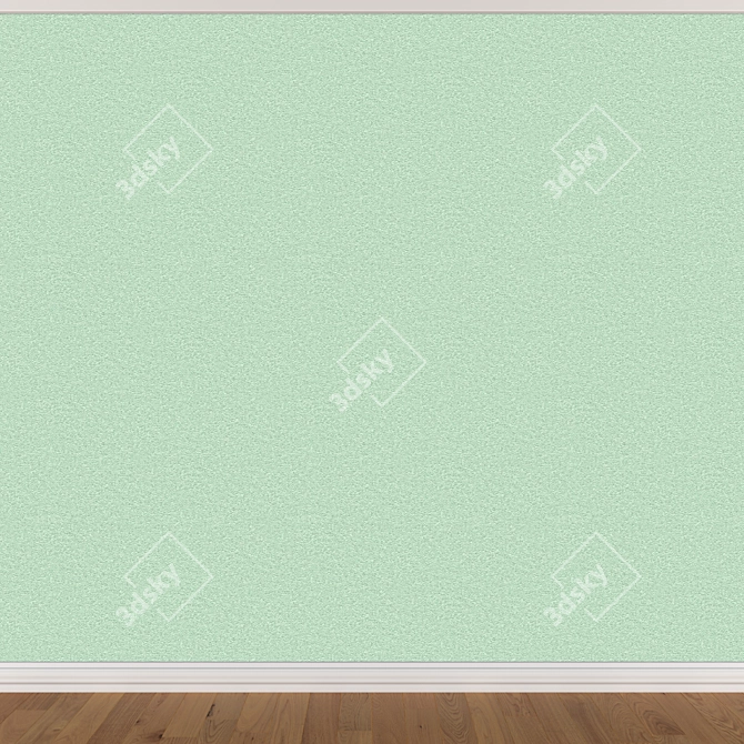 Seamless Wallpaper Set 1062 (3 Colors) 3D model image 3