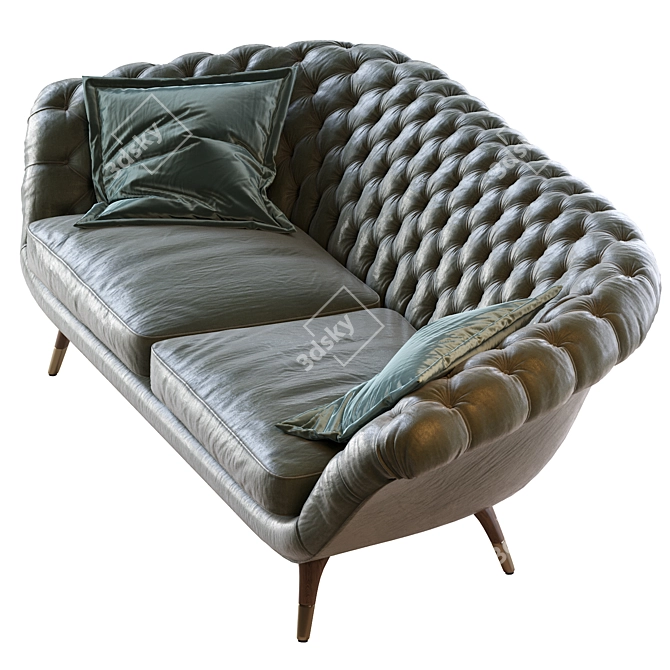 Buranto Sofa: 250x102x86 H 3D model image 3