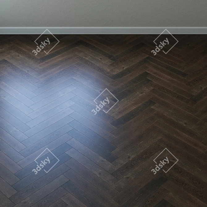 Reed Oak Brown Markant: HARO PARQUET 4000 3D model image 4