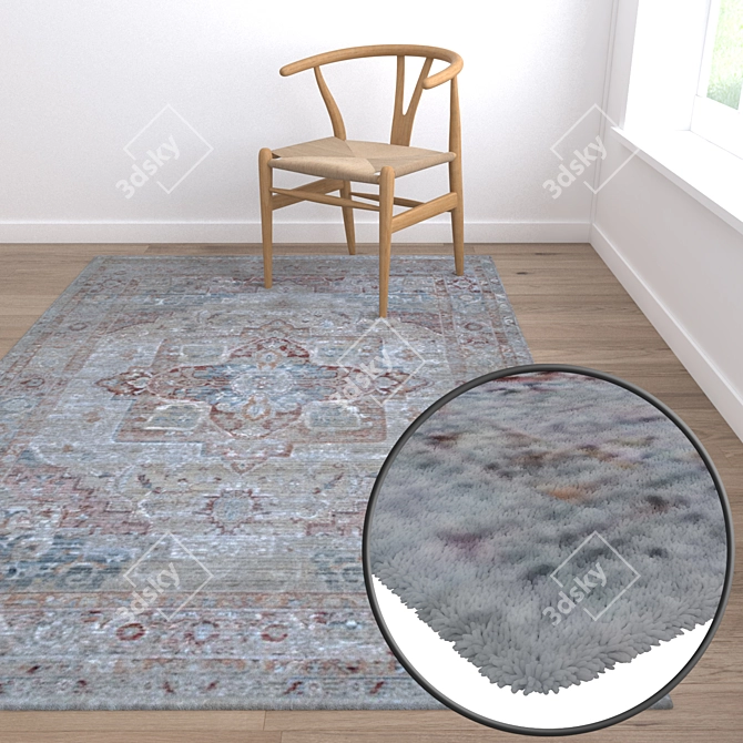 Luxury Carpet Collection 3D model image 5