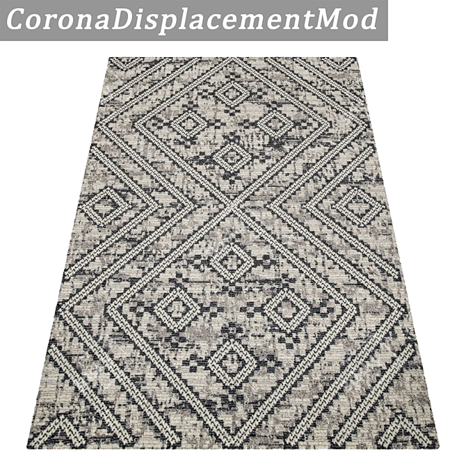 Luxury Carpet Set: High-Quality Textures 3D model image 4