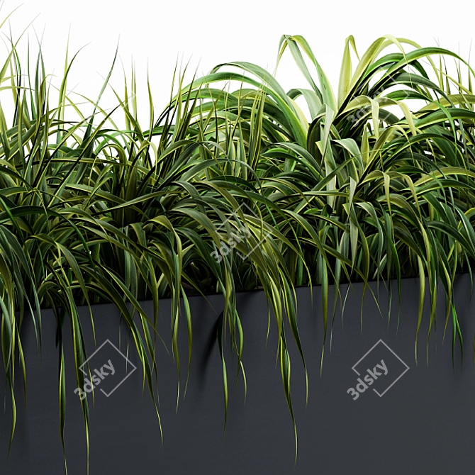 Rustic Meadow Greenery Kit 3D model image 4