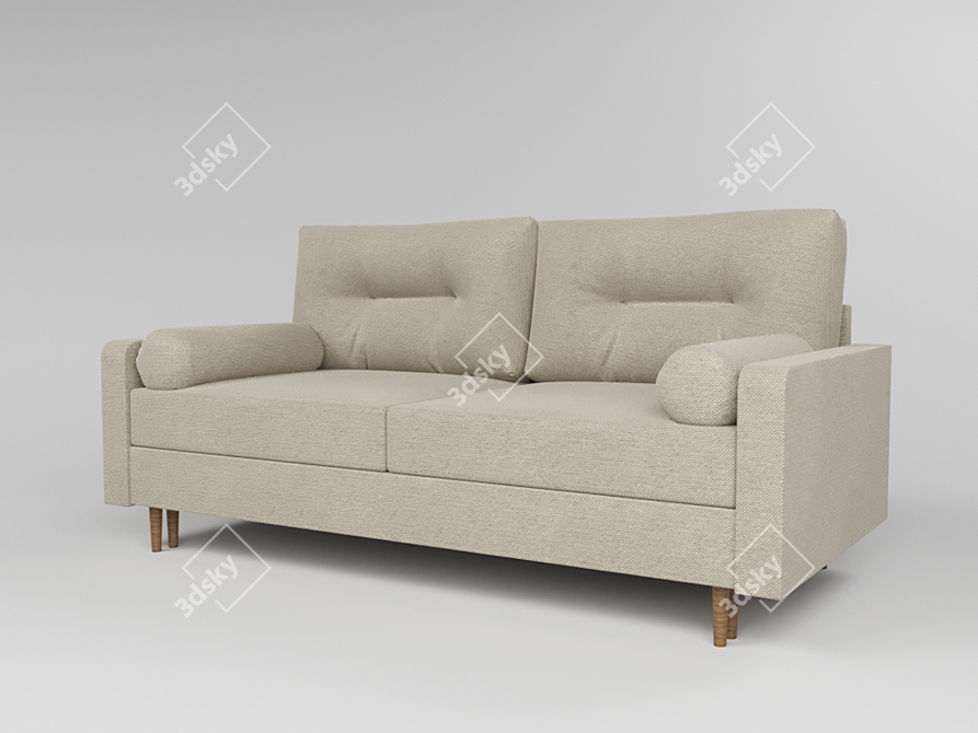 Sleek and Stylish Dayo Sofa 3D model image 2