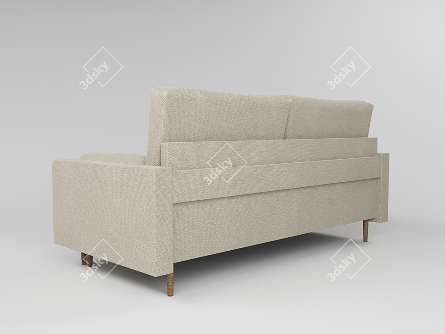 Sleek and Stylish Dayo Sofa 3D model image 3