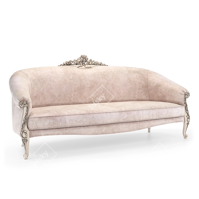 Madlen Handcrafted Sofa by Romano Home 3D model image 3