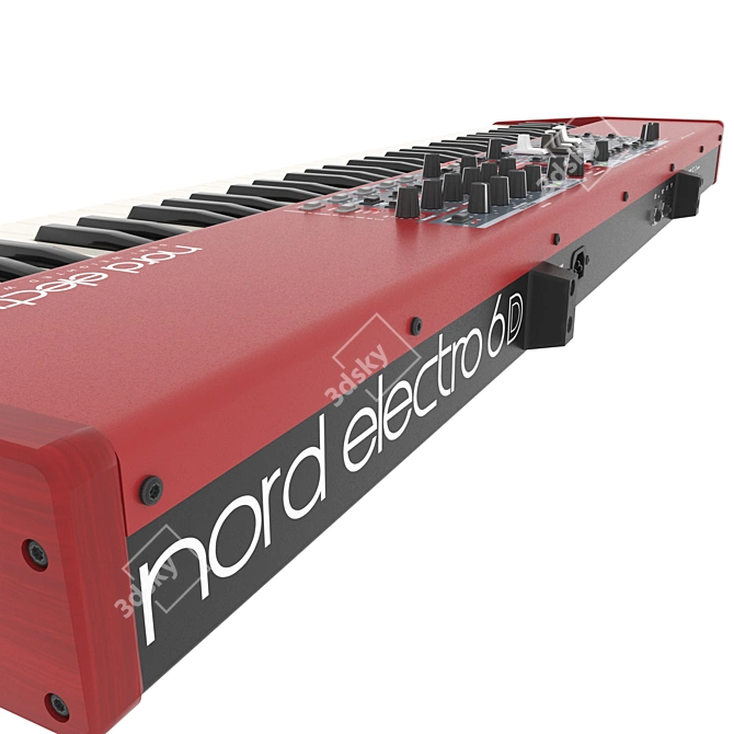 Nord Electro 6D: Versatile Synthesizer 3D model image 2