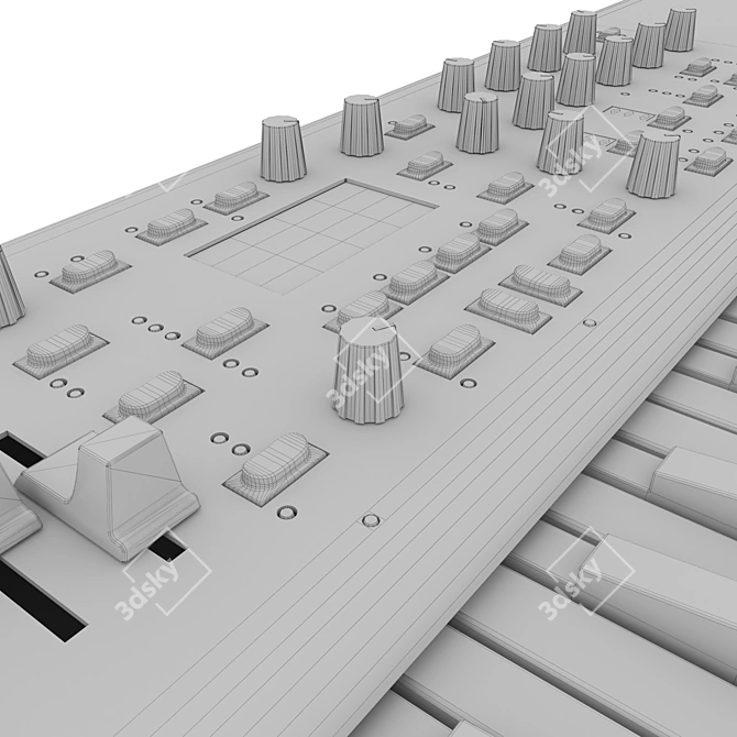 Nord Electro 6D: Versatile Synthesizer 3D model image 6