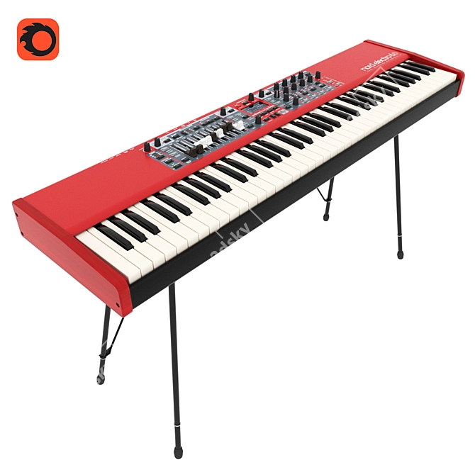 Nord Electro 6D: Versatile Synthesizer 3D model image 9