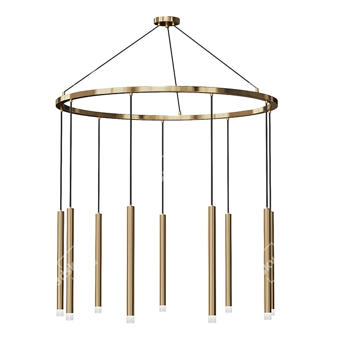 RHEA R Pendant Lamp: Elegant and Versatile 3D model image 2