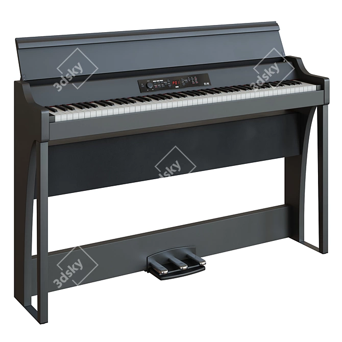 Korg G1 Air: Advanced Digital Piano 3D model image 2