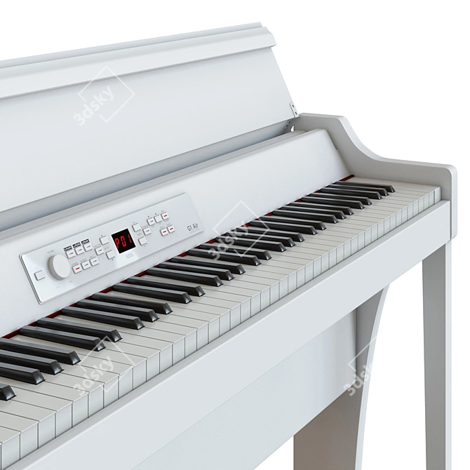 Korg G1 Air: Advanced Digital Piano 3D model image 3