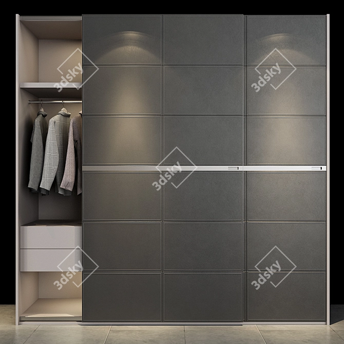 Modern Storage Solution: Cabinet Furniture 3D model image 1
