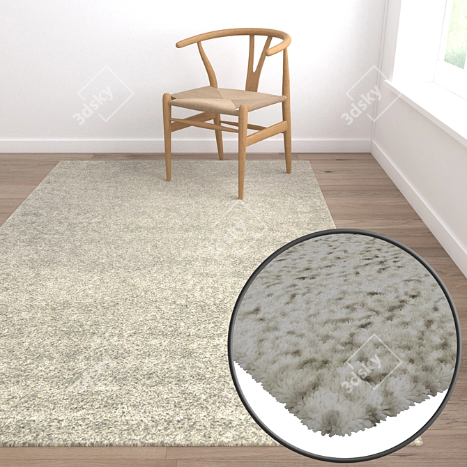 Luxury Carpet Set | High Quality Textures 3D model image 5