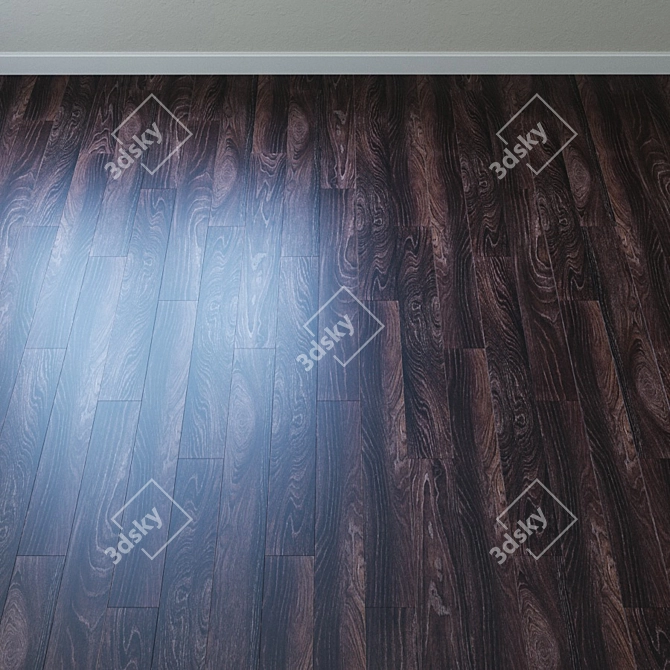 Elegant Vancouver Oak Laminate 3D model image 2