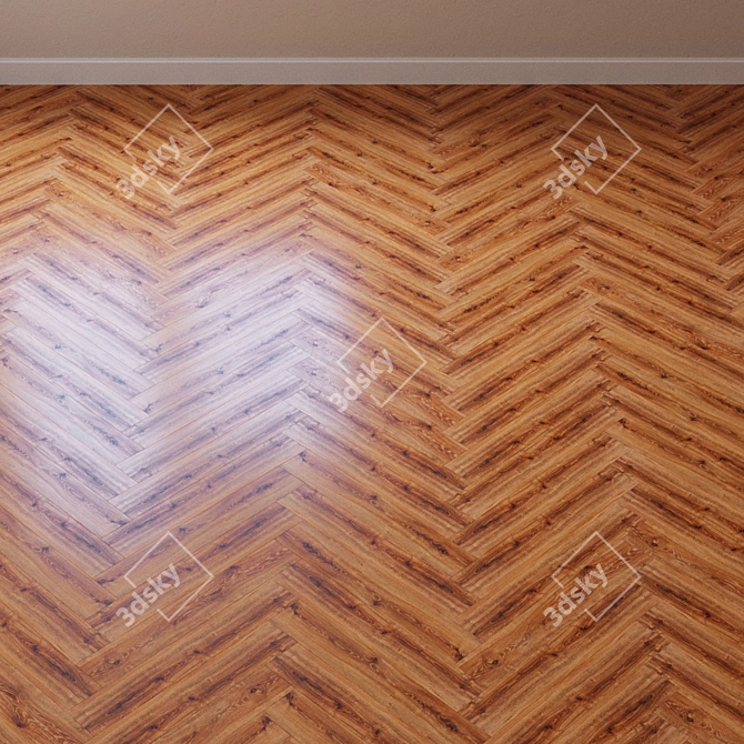 Force Oak Wilson Laminate: French Tree Design 3D model image 2