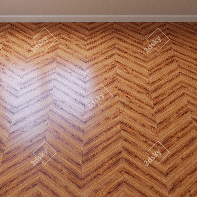 Force Oak Wilson Laminate: French Tree Design 3D model image 3