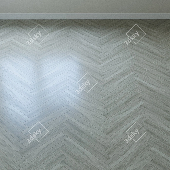 Elegant Vinyl Laminate: Zeta La Casa 6619-1 Naples 3D model image 3