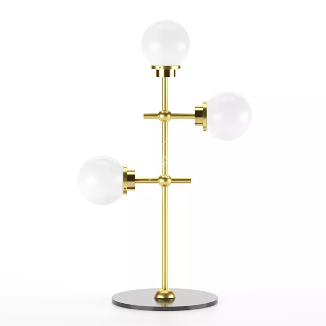 Elegant 2508 Table Lamp: Modern Design 3D model image 3