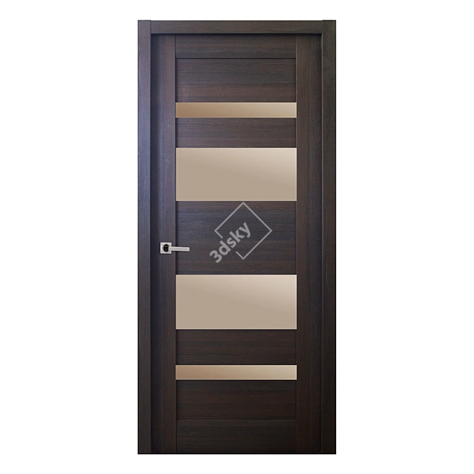 Mirella Interior Door: Craftsmanship and Elegance 3D model image 1