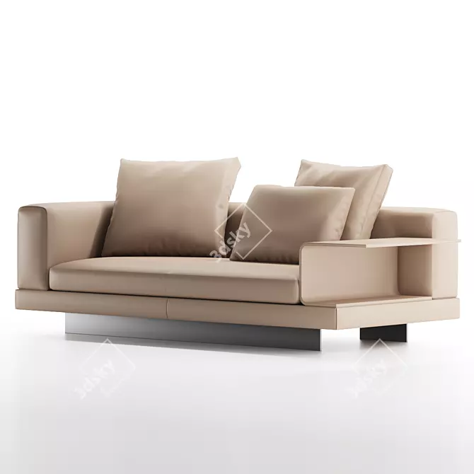 Luxury Minotti Connery Sofa 3D model image 2