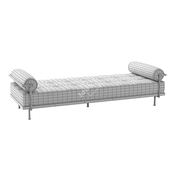 Luxury Double Daybed - P Tendercool 3D model image 2