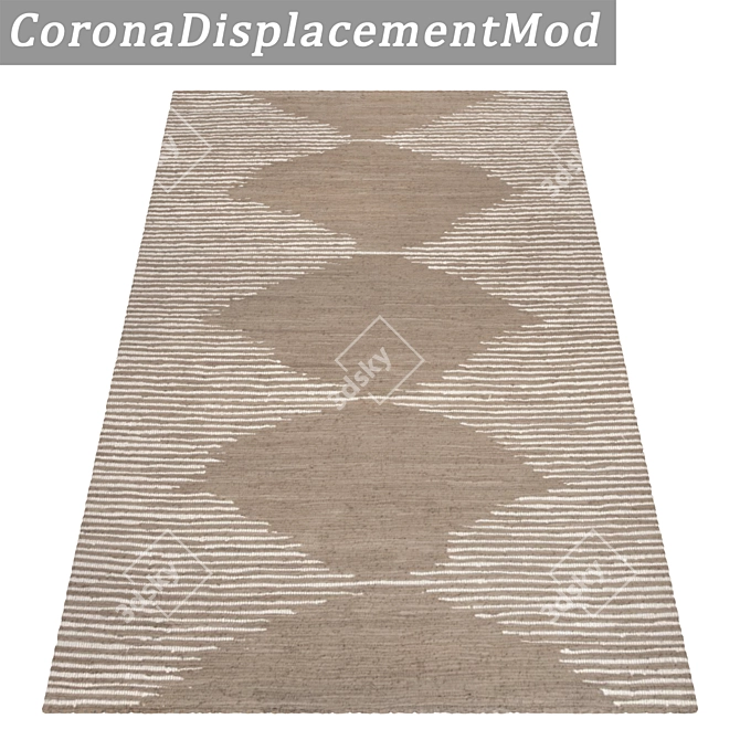 Luxury Carpet Set: High-Quality Textures 3D model image 4