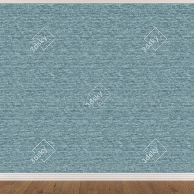 Seamless Wallpaper Set - 3 Colors 3D model image 2