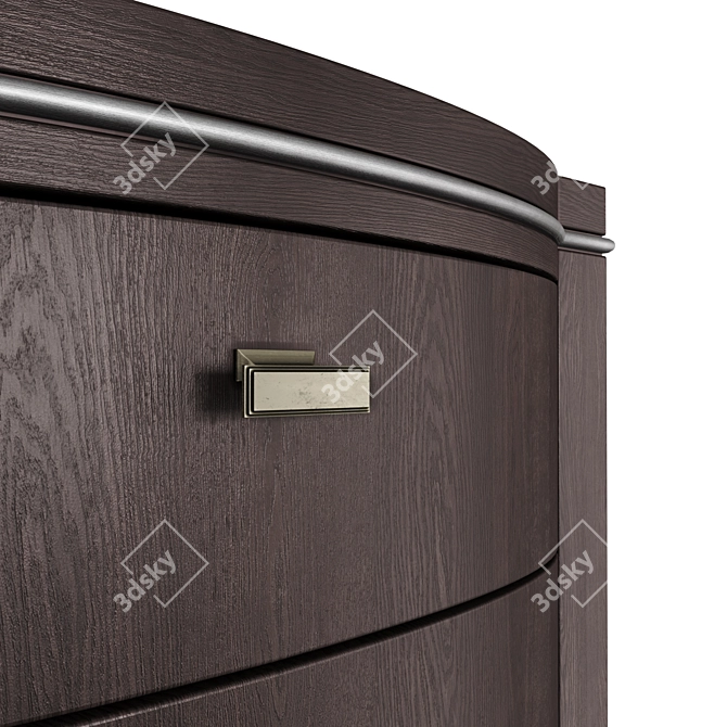 Dantone Grand Bedside Table 3D model image 2