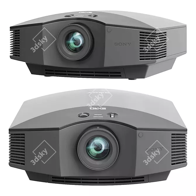 Sony VPL HW65 Projector: Superior Image Quality 3D model image 2