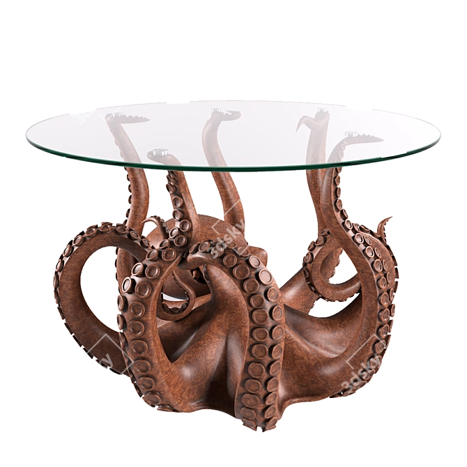 Oceanic Octopus Coffee Table 3D model image 1