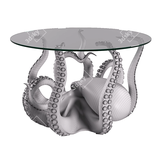 Oceanic Octopus Coffee Table 3D model image 4