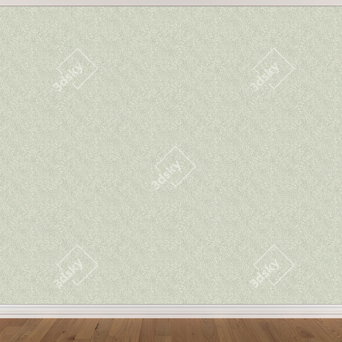 Seamless Wallpaper Set - 3 Colors 3D model image 2