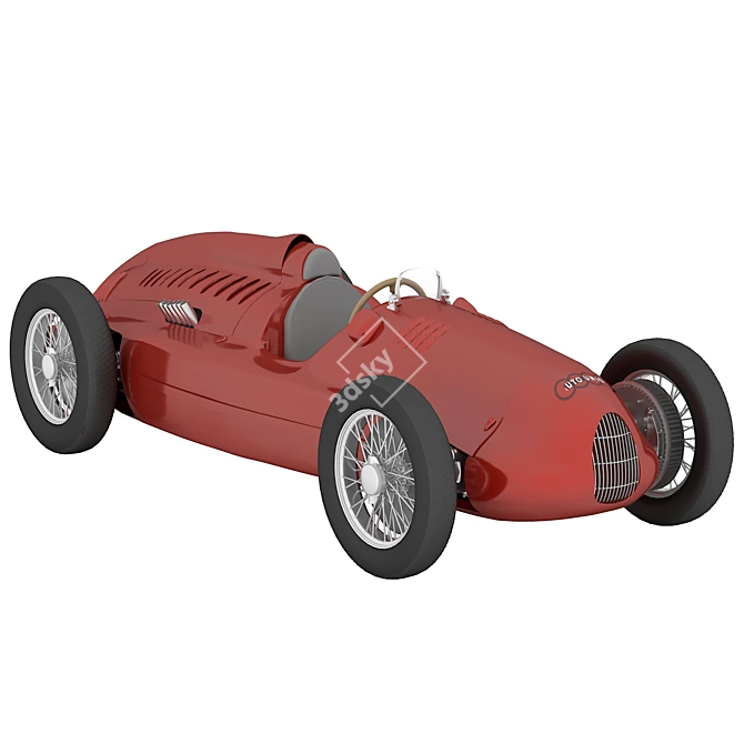 Classic Beauty: AUDI Auto Union 3D model image 1