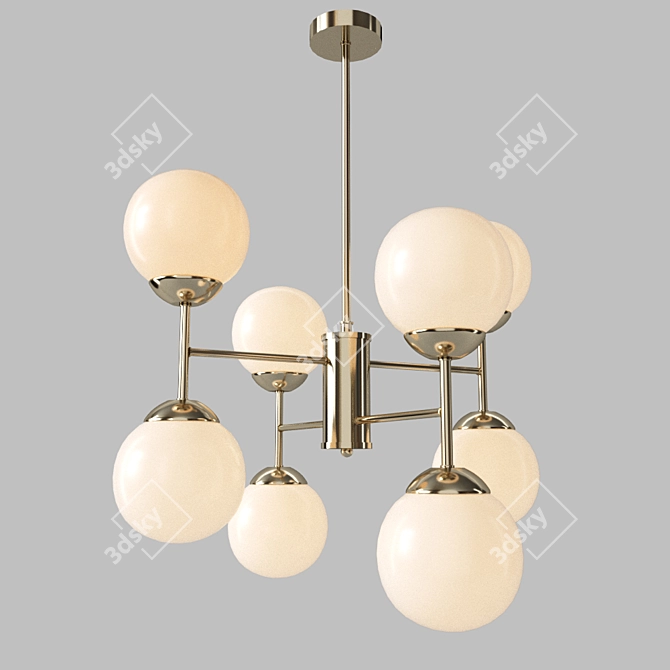 Elegant Luminaire: WUNDERLICHT 25310 3D model image 2