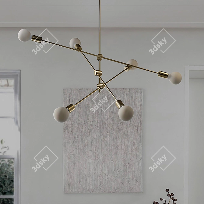 Illuminating Beauty: VashSvet Wall Art 3D model image 7