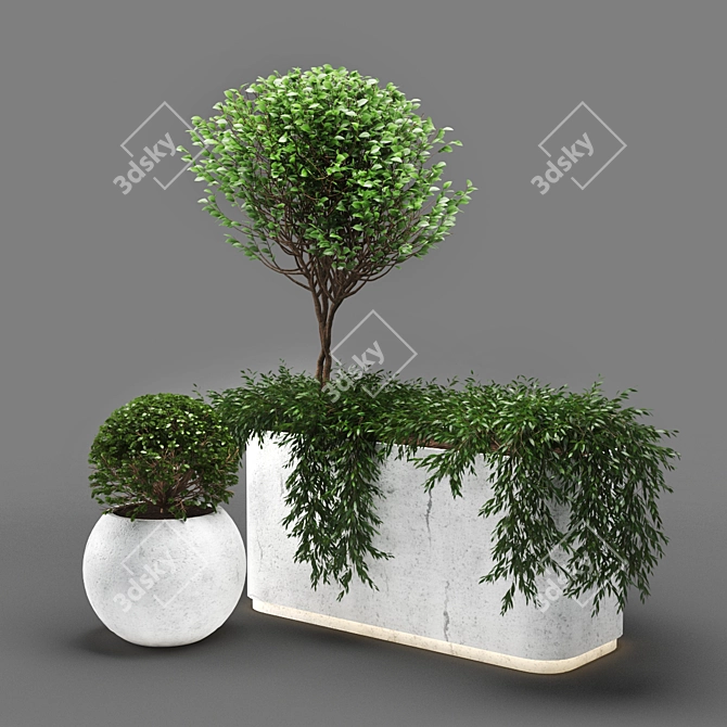 PolyPlant: 448k Unique Foliage 3D model image 1