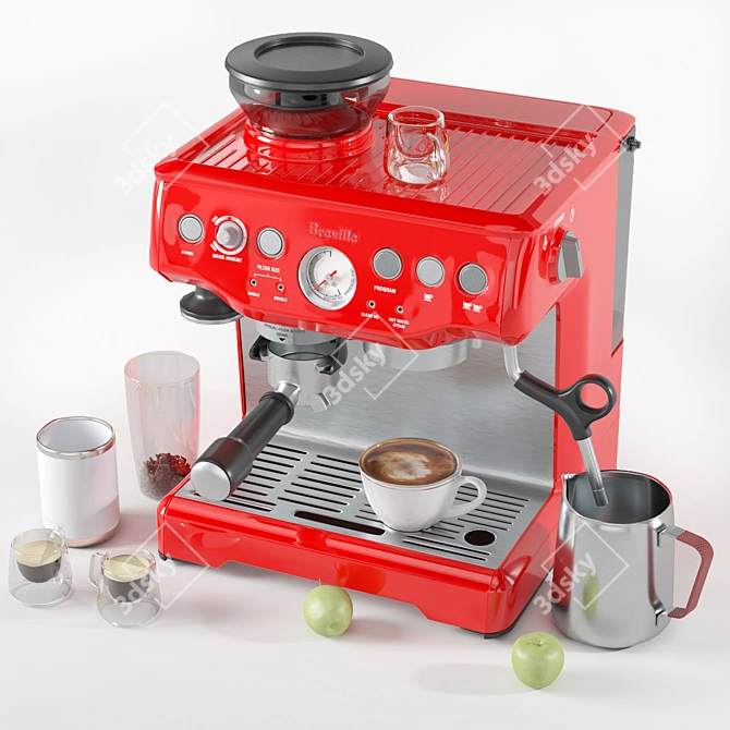 Breville Barista Express: Your Perfect Espresso 3D model image 2